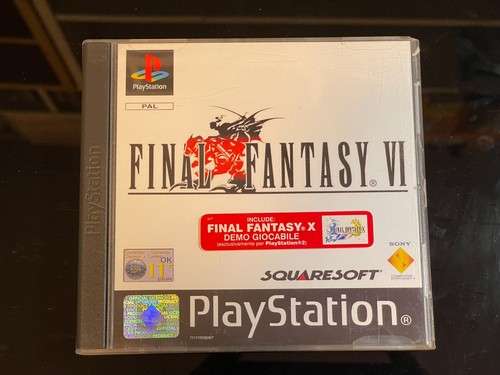 Final fantasy 6 sony - final,