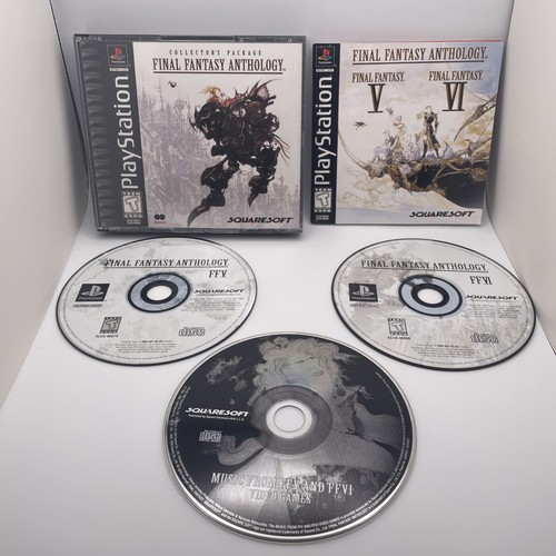 Final fantasy anthology ps1 - fantasy,