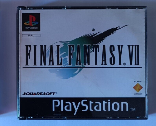 Final fantasy vii prima stampa - final,